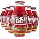 Beetology Organic Beet, Lemon and Ginger Juice 8.45oz (6 Pack) | 100% Cold Pressed | Heart Healthy | Nutrient Packed Vegetable Juice | Vibrant Flavor
