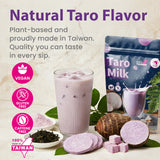BOBA CHiC Taro Milk Tea Powder - 1.1 Pound - Product of Taiwan