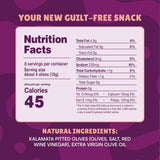 Freestyle Snacks, Olive Snack Packs - As Seen on Shark Tank - Fresh Pitted Kalamata Olives, Marinated in Extra Virgin Olive Oil, Salty Snack, Grown in