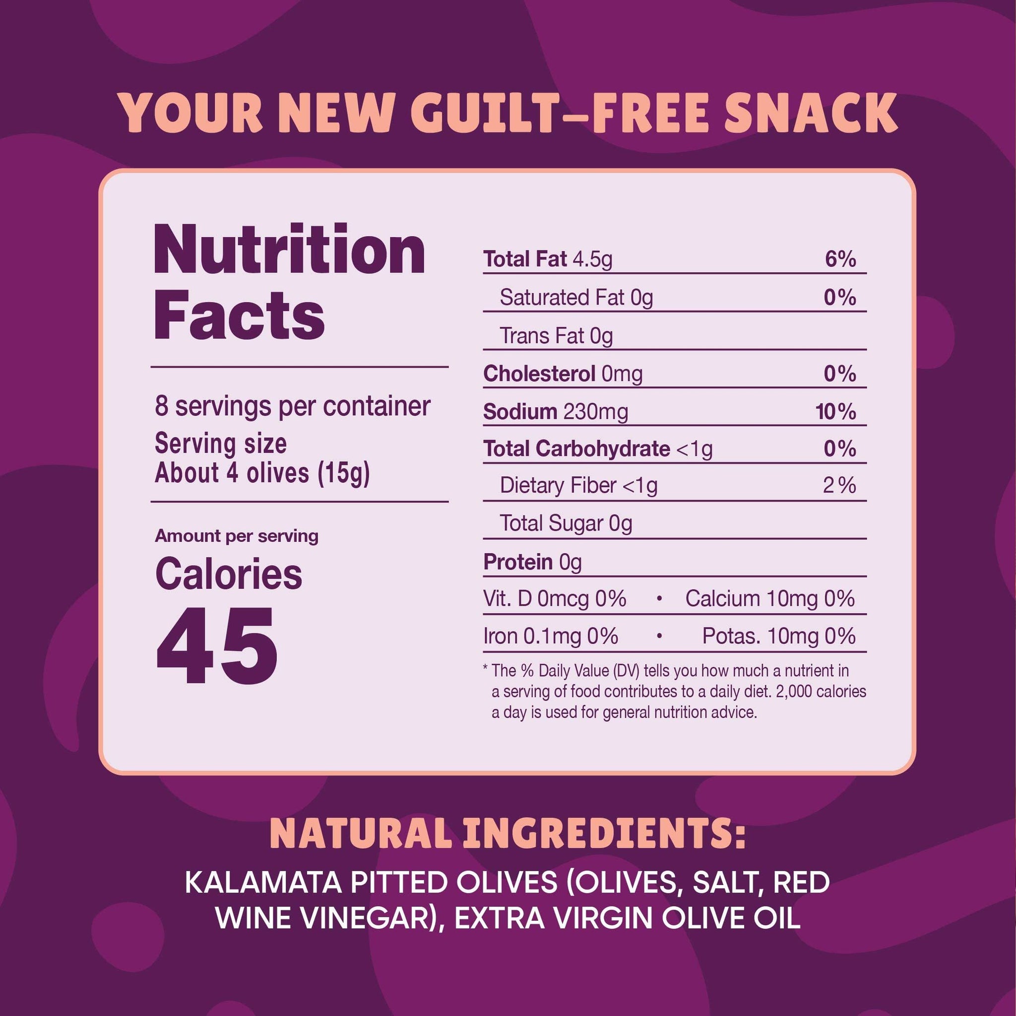 Freestyle Snacks, Olive Snack Packs - As Seen on Shark Tank - Fresh Pitted Kalamata Olives, Marinated in Extra Virgin Olive Oil, Salty Snack, Grown in