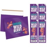 Garden Bar Wildberry Fruit | Healthy Natural Fruit Leather Jerky | Gluten Free, Vegan, Non GMO, High Fiber Snack | 6 Count