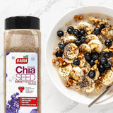 Badia Ground Chia Seeds, 16 oz - Superfood for Smoothies, Baking & Cooking - Source of Fiber, Omega-3 & Protein