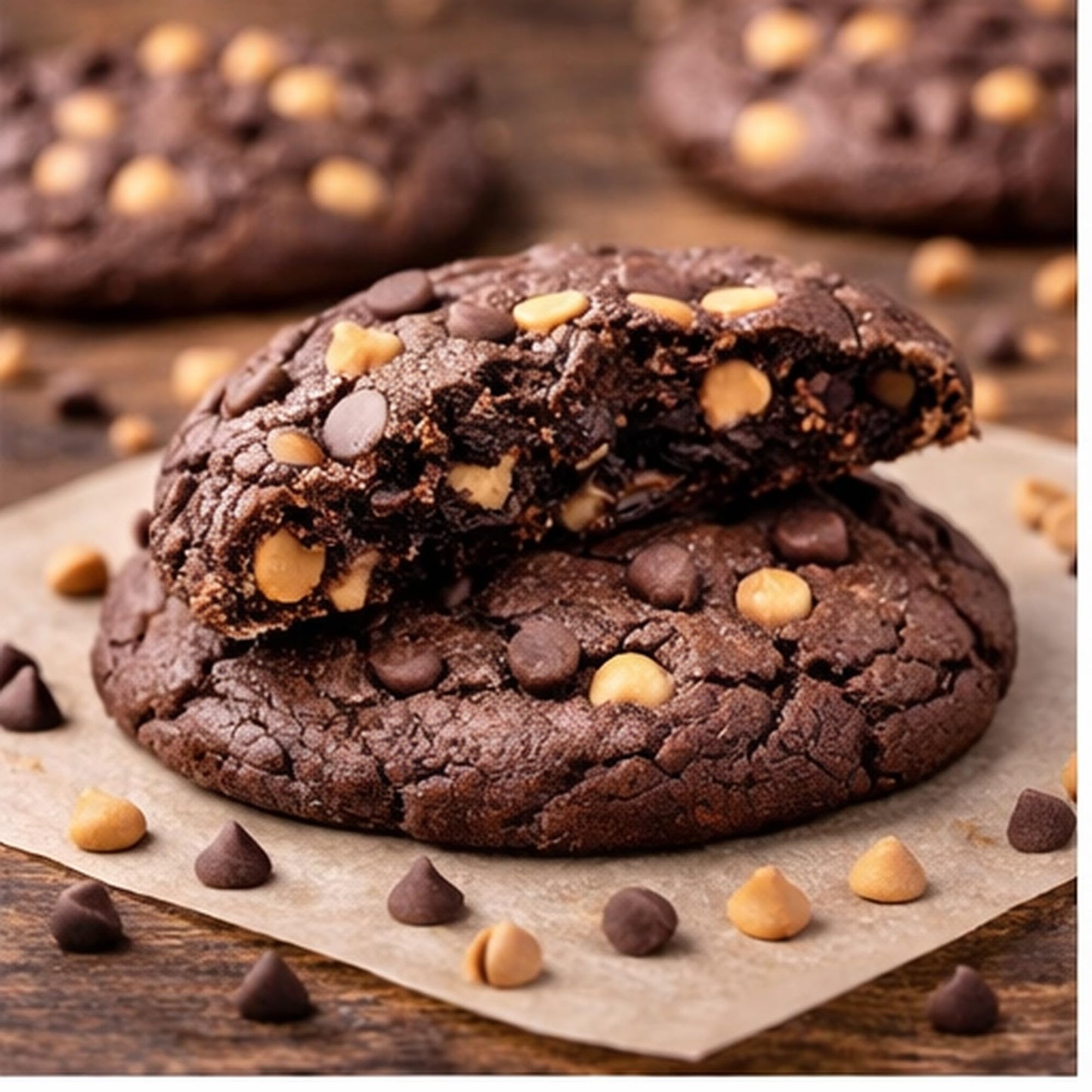 Mini Peanut Butter Chocolate Chips (1lb. Resealable Zip Lock Bag)