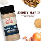 6666 Four Sixes Smoky Maple Seasoning, 3.5 Ounce