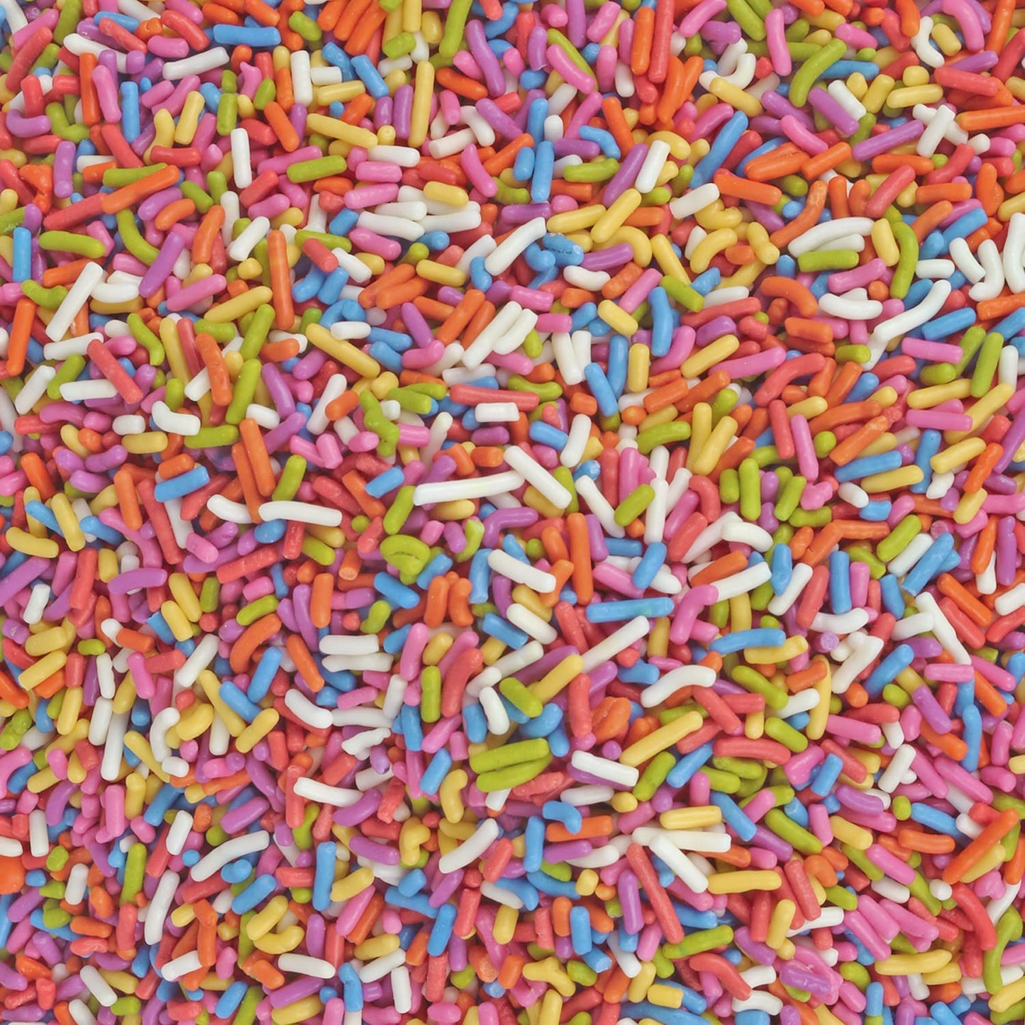 A Great Surprise Dye-Free Rainbow Sprinkles - 1.6 Pounds - Natural Vegan Baking Toppings with No Artificial Dyes or Flavors - Non-GMO Jimmies