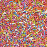 A Great Surprise Dye-Free Rainbow Sprinkles - 1.6 Pounds - Natural Vegan Baking Toppings with No Artificial Dyes or Flavors - Non-GMO Jimmies