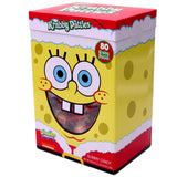 SpongeBob SquarePants Krabby Patty Gummy Candy Santa Box, 80 Count, Christmas Stocking Stuffers and Gifts, by Frankford Candy