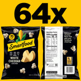 Smartfood Popcorn, White Cheddar, 1 Ounce (Pack of 64)