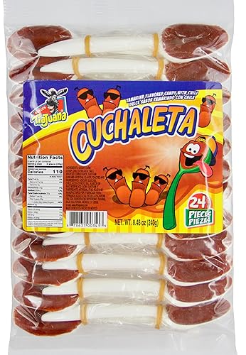 Cuchaleta - Tamarind Flavored Spoon Candy With Chili: Cucharitas de Sabor Tamarindo Con Chile