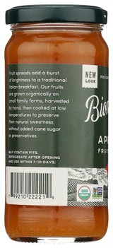 Bionaturae Organic Apricot Fruit Spread, 9 OZ