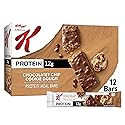 Special K Bar Protein Meal Bars, 12g Protein Snacks, Meal Replacement, Chocolatey Chip Cookie Dough, 19oz Box (12 Count)