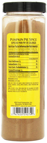 Durkee Pumpkin Pie Spice, 16 Ounce
