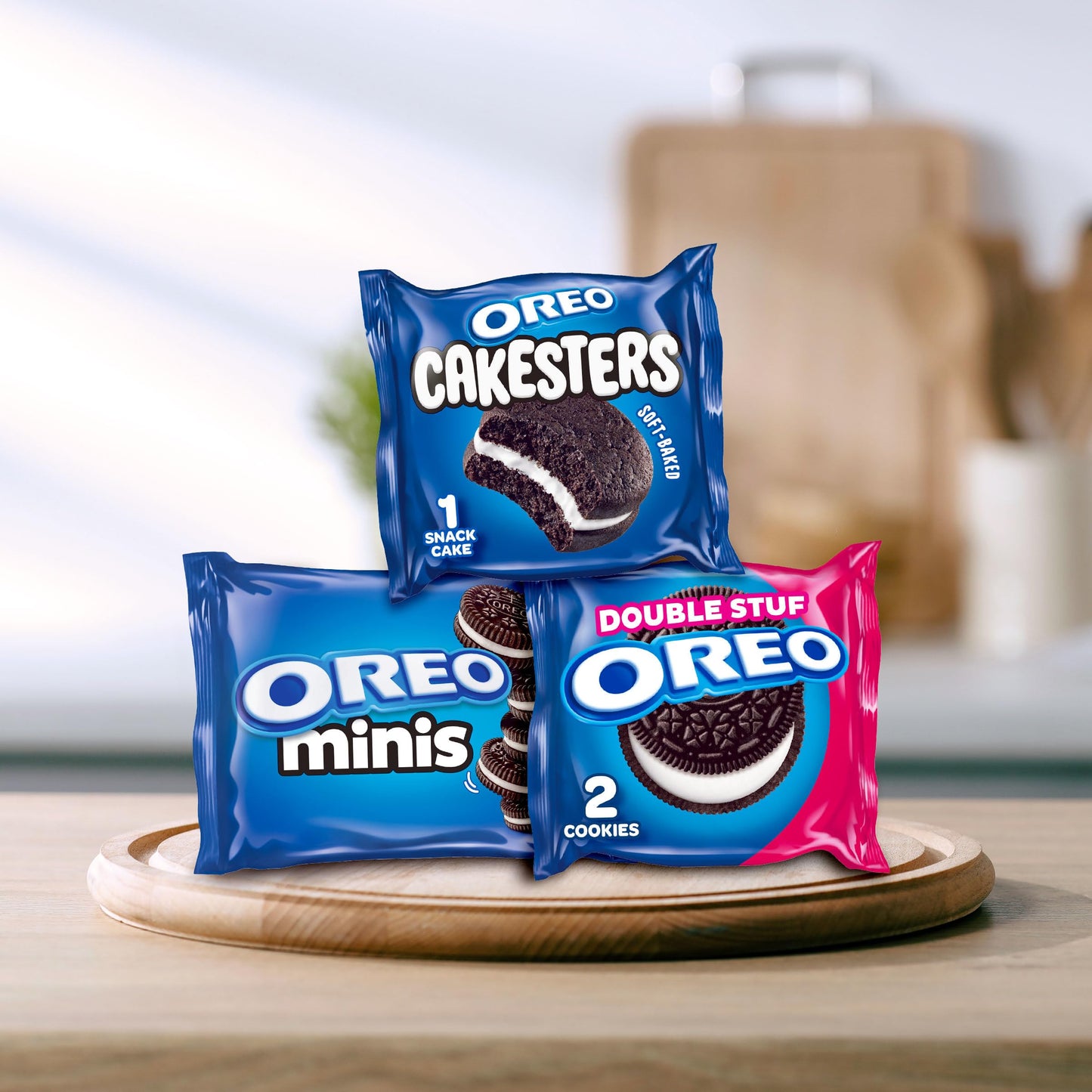 OREO Lovers Cookies and Cakesters Soft Snack Cakes Variety Pack
