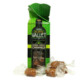Green Apple Caramels 8oz Box by Pioneer Valley (Soft, Premium, Gourmet, Artisanal)