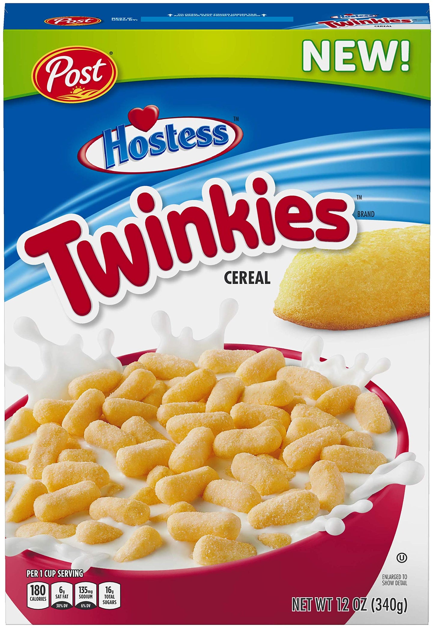 Hostess Twinkies Breakfast Cereal, 12 Ounce Box (Pack of 12)