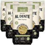 Al Dente Garlic Parsley Fettuccine - All-Natural Egg Pasta. Delicious, Gourmet, And Versatile. Traditional Pasta Noodles Made With Cage-Free Eggs