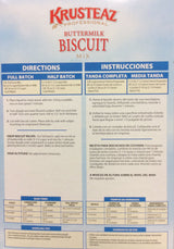 Krusteaz BUTTERMILK BISCUIT Mix 5lbs. (4-Pack) Restaurant Quality