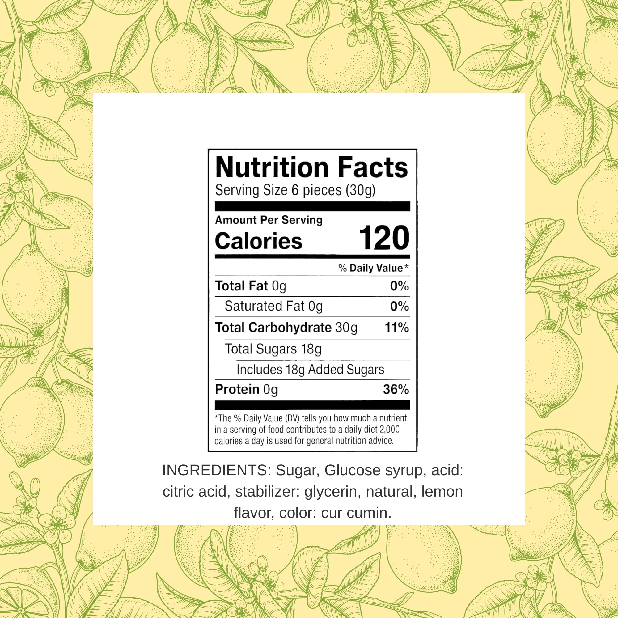 Sanniti Limoncini Frizzanti Candy | Sparkling Candies with Natural Flavor Made with Italian Lemons | 6.17 Ounce Bag
