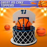 Basketball Lollipops 12pk- Basketball Candy For Basketball Party Favors & Basketball Party Supplies - Snacks & Candy Basketball Suckers For Basketball
