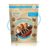 NUTSÓLA Vanilla Almond Superfood Bites - Gluten Free, Grain-Free, Non-Gmo, and Naturally Date-Sweetened, Vegan Snacks with No Sugar Added (3.5 Ounces
