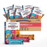 OATRAGEOUS! Chewy Granola Bars Variety Bundle, Peanut Butter Chocolate Chip, Chocolate Chunk & S'mores, Made with Whole Grain Oats, Breakfast Bars
