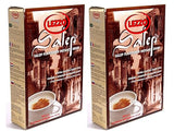 Lezzo Salep, Turkish Flavored Instant Drink, 2 pack of 200g/7.05oz boxes
