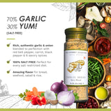 The Gourmet Collection Spice Blends Garlic Bread Spice Blend - Garlic Butter Seasoning for Cooking - Salt Free - Bread, Rice, Salad Dressing.