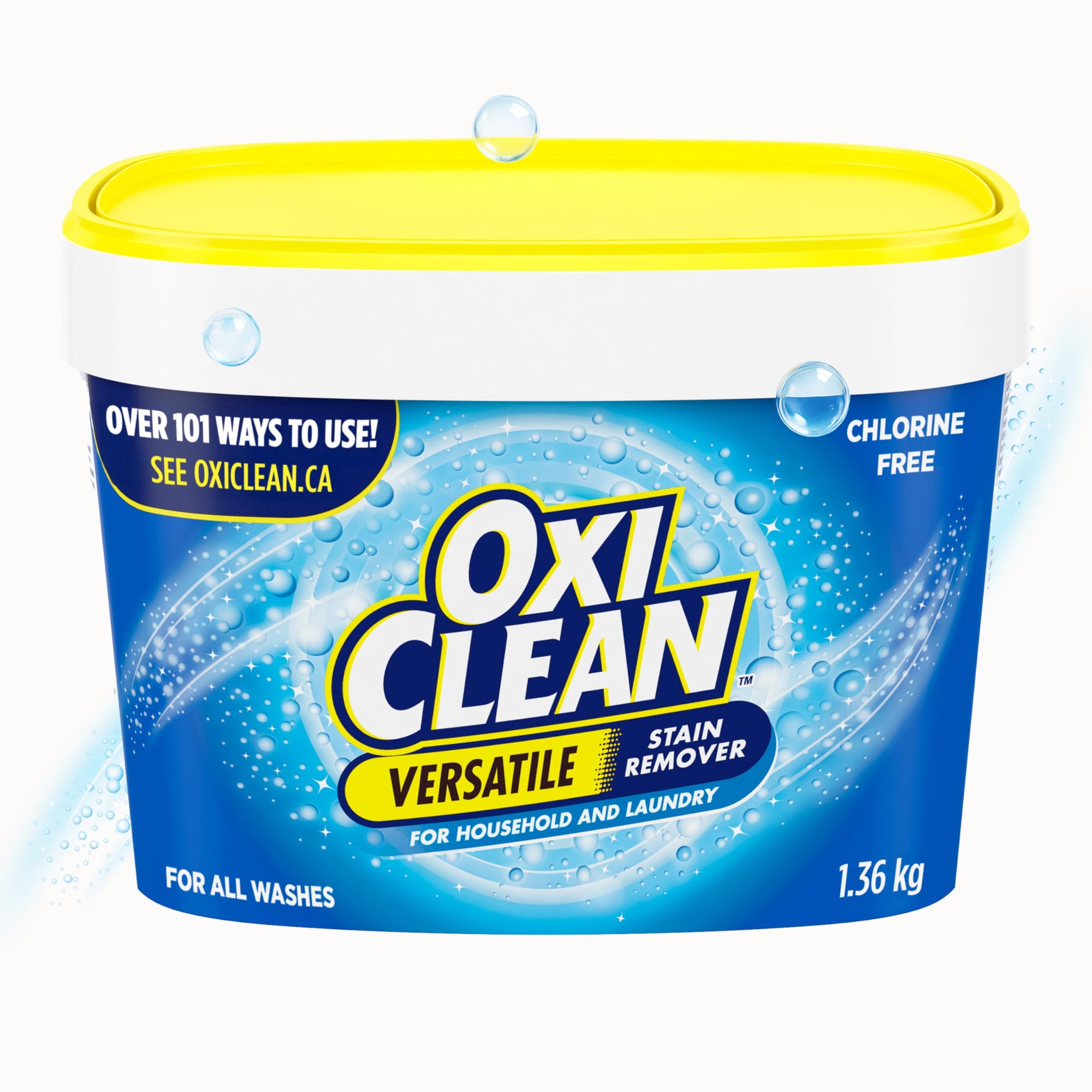 OxiClean Verstaile Stain Remover for Household and Laundry - 64 Loads (for All Machines Including He)
