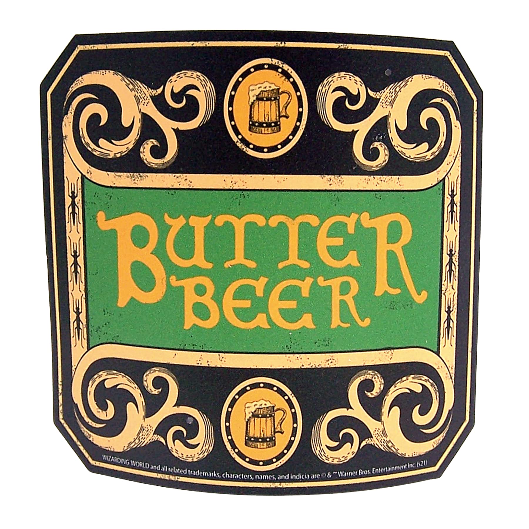 Harry Potter Inspired Butterbeer Chewy Candy in Barrel Tin, 2 Pack, Fun and Delicious Treat, 1.5 Ounce Tins