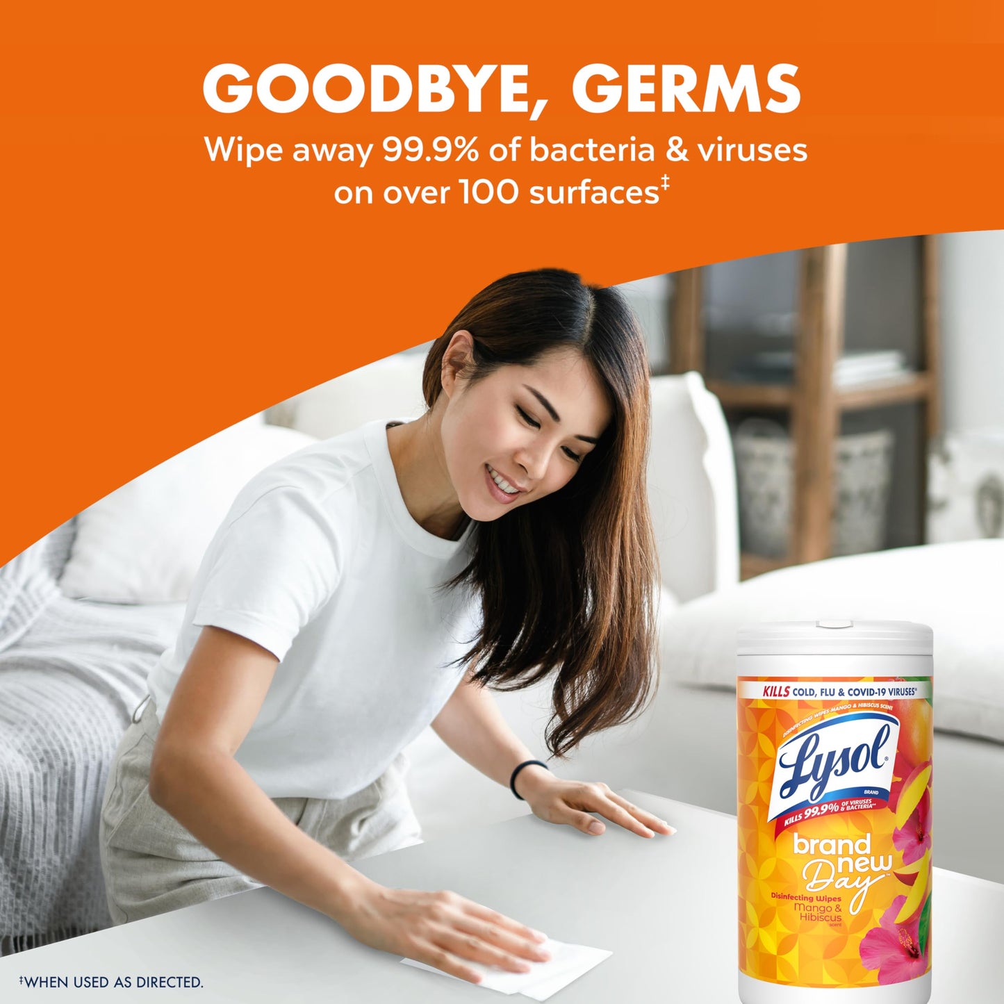 Lysol Disinfecting Wipes Bundle, Home Apartment Dorm Room Essentials and Cleaning Supplies, All Purpose Cleaner, Multi-surface Cleaning & Sanitizing