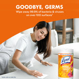 Lysol Disinfecting Wipes Bundle, Home Apartment Dorm Room Essentials and Cleaning Supplies, All Purpose Cleaner, Multi-surface Cleaning & Sanitizing