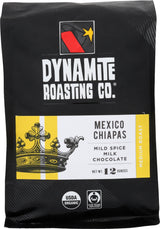 Dynamite Roasting, Coffee Mexico Organic, 12 Ounce