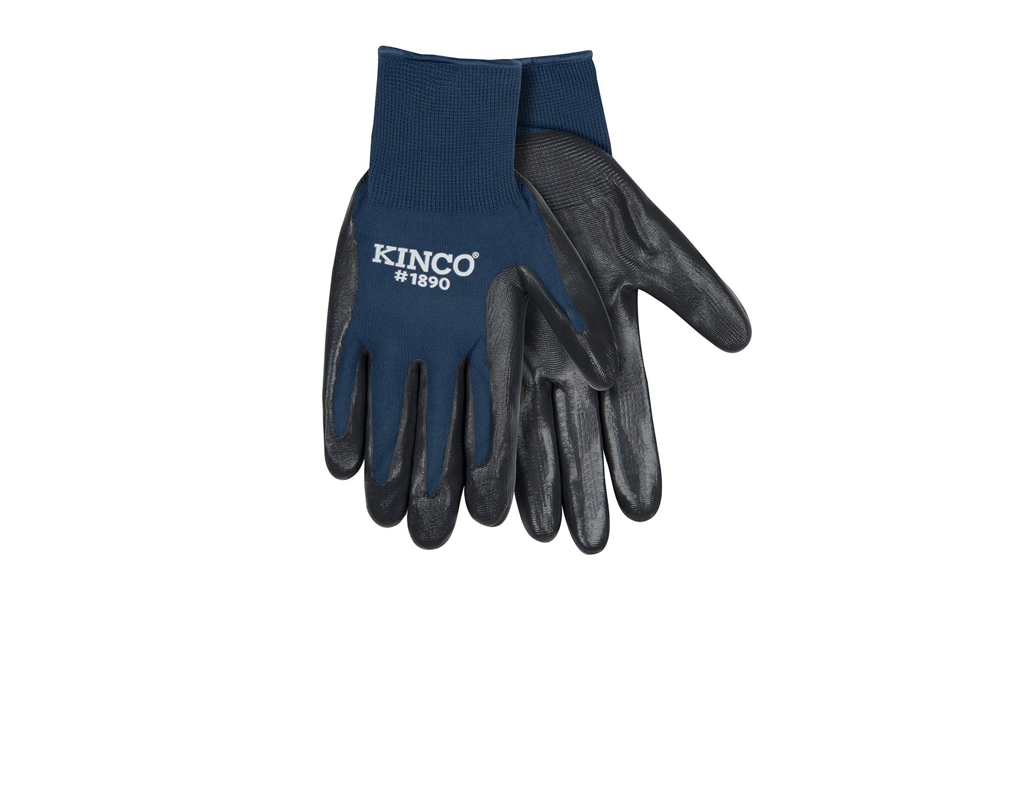 Kinco Polyester Knit Shell & Nitrile Palm