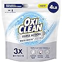 OxiClean Triple Action White Revive Laundry Whitener and Stain Remover Powder, Use with Detergent, Whitens and Brightens Clothes, Removes Tough