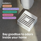 ATTITUDE Odor Eliminator with Activated Carbon, Plant-Based Air Purifier, Vegan, Lavender & Eucalyptus Scent, 8 Ounces