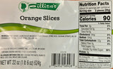 Eillien's Orange Slices Candy, Chewy Sugar-Coated Jelly Candies, Fruity Flavor, 22 oz