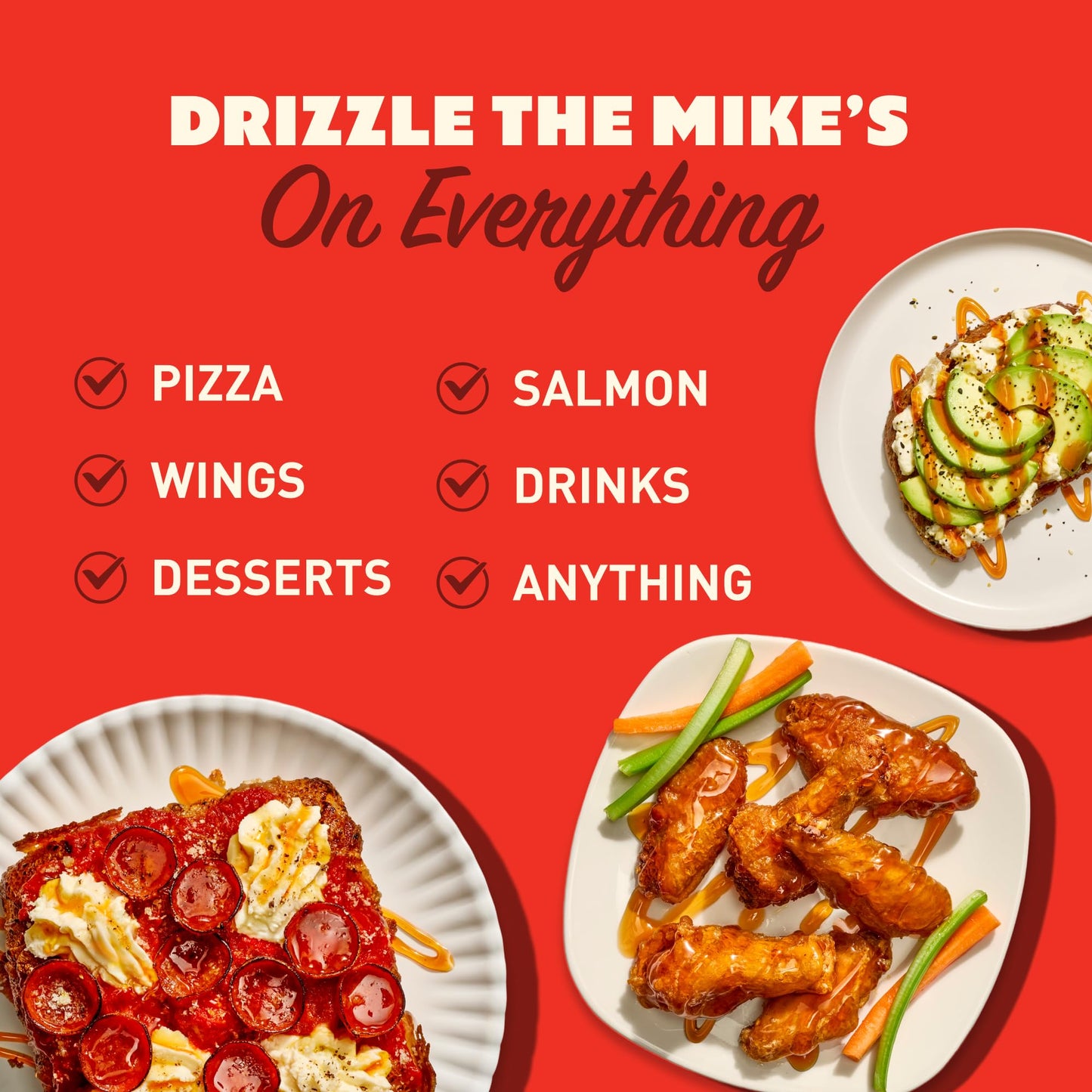 Mike's Hot Honey, Extra Hot, America's #1 Brand of Hot Honey, Spicy Honey Infused with Chili Peppers, Sweet Heat, Perfect for Hot Sauce Lovers (10oz