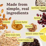 Earnest Eats Breakfast Rounds, Lemon Sunshine - 5g Protein, Soft-Baked with Whole Oats & Almond Butter, Gluten-Free & Non-GMO Breakfast Bars (14