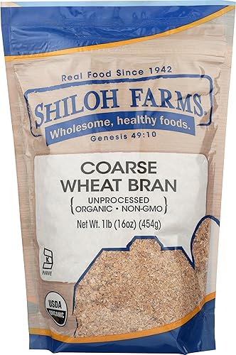 Shiloh Farms, Bran Coarse Organic, 16 Ounce