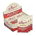 UnTapped Maple Organic Waffles 1.1 oz Each, Box of 16 - Endurance Sports Snacks Sweetened with Real Maple Syrup and Maple Sugar | Vegan & Real Food