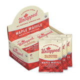 UnTapped Maple Organic Waffles 1.1 oz Each, Box of 16 - Endurance Sports Snacks Sweetened with Real Maple Syrup and Maple Sugar | Vegan & Real Food