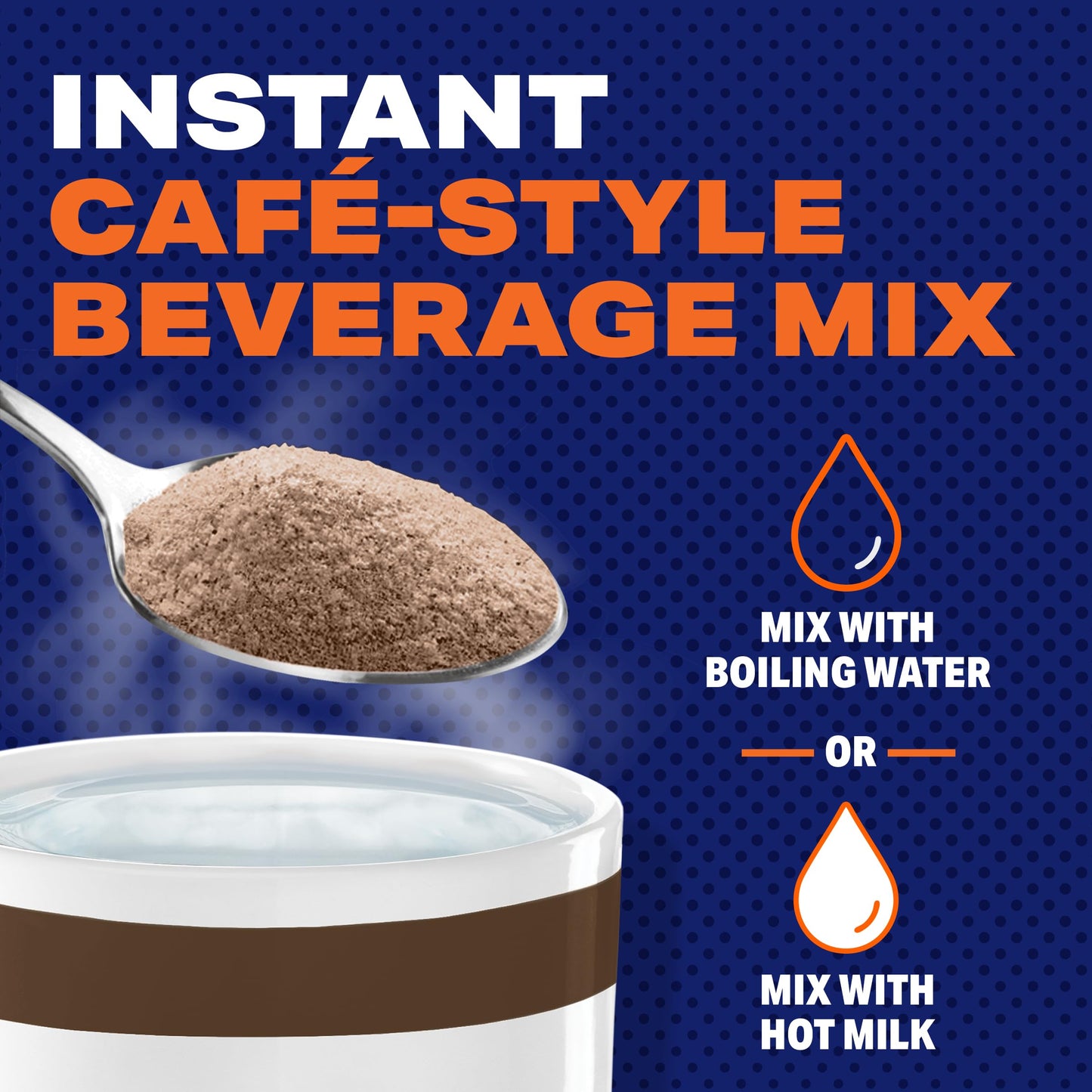 Maxwell House International Suisse Mocha Cafe Beverage Mix, Caffeinated, 7.2 oz Can (Pack of 4)