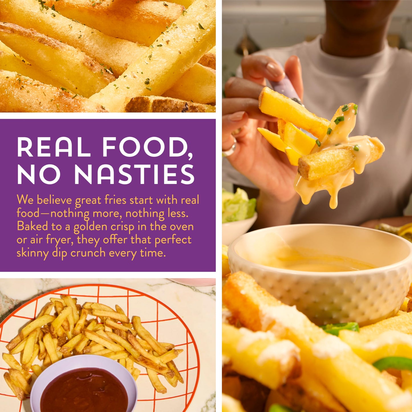 Strong Roots Crispy Skinny Fries, 20 oz