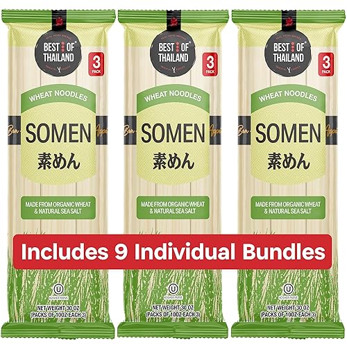 Best Of Thailand Noodles (3 Pack, Somen)