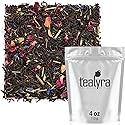 Tealyra - Milady Grey - Delightful Black Loose Leaf Tea - Rose Petals and Lemongrass with Orange - Medium Caffeine - Blend - All Natural - 110g