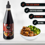 Best of Thailand Japanese Soy Sauce | Japanese Style Barrel Aged Lite Dark Soy Sauce | 2 Bottles of 23.65oz Real Authentic Asian-Brewed Marinade Sauce