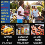 #1 All Purpose Seasoning | BACK-YARD Southern Style Original - 3.45 ounce | Makes Mouth-Watering Food | The Perfect Steak Seasoning, Poultry