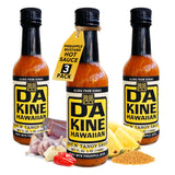 Da Kine Hawaiian Hot N' Tangy Sauce - Tangy Sauce Made with Pineapple Juice - Dipping Sauce for Marinades, Grilling & Everyday Cooking - Chicken