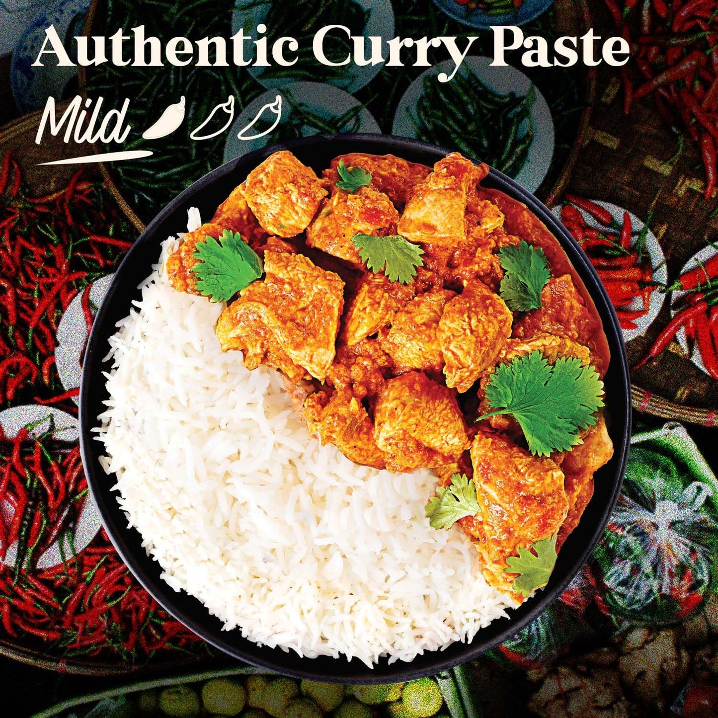 Homiah Red Curry Paste, 4 Oz - Vegan, Gluten-Free, Non-GMO Malaysian Curry Paste, Thai Essentials for Kitchen - Premium Red Thai Paste for Authentic