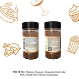 Zestify Amber Latte - Espresso Salted Caramel Seasoning Blend |BBQ Grilling, Popcorn Topper, Desserts, & Breakfast | Gourmet Spice Mix (5.3 oz Shaker)